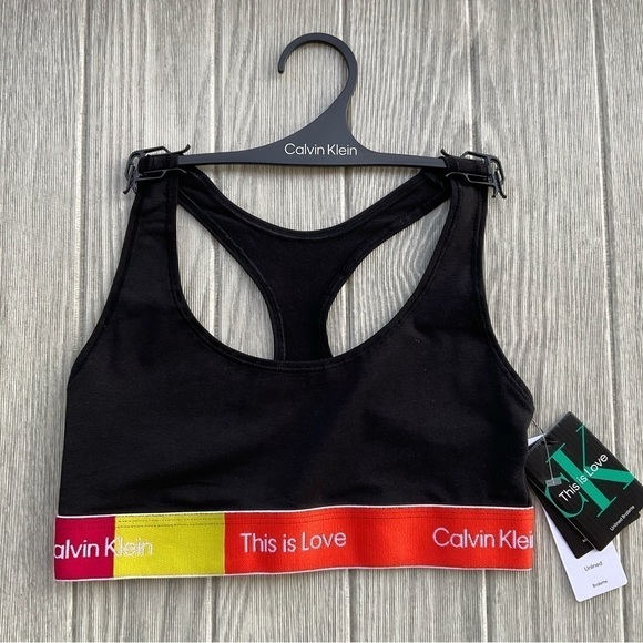 Calvin Klein This is Love Black Bralette - Picture 9 of 14
